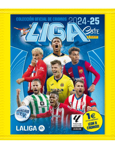 Sobres La Liga 24-25 Panini