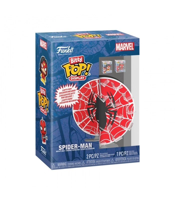 (Caja dañada) Display Spiderman Bitty Pop