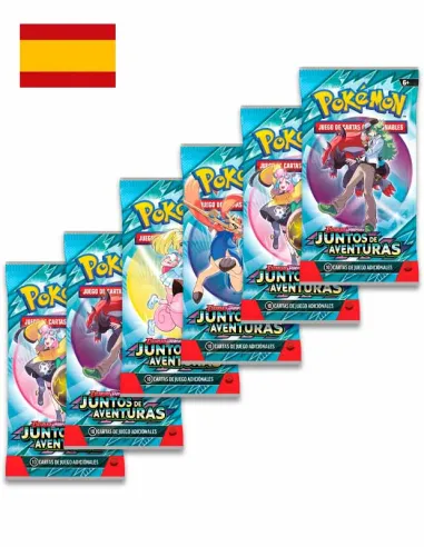 Sobres Pokémon TCG Juntos de Aventuras