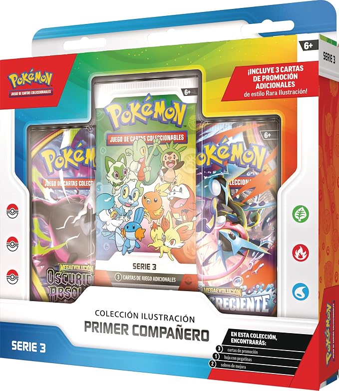 Colección Primer Compañero Serie 3 Pokémon TCG