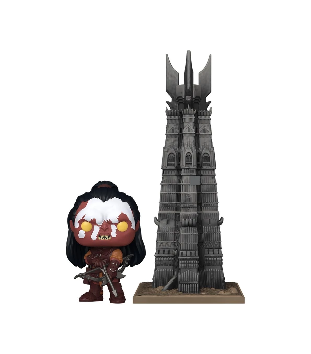Funko Pop Lurtz con Torre El Señor de los Anillos