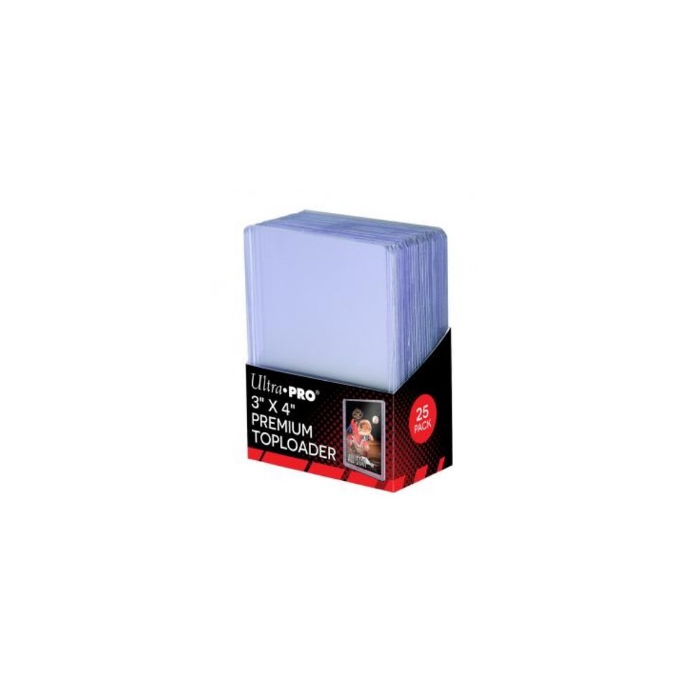 Fundas Premium Toploader 25 unidades Ultra Pro