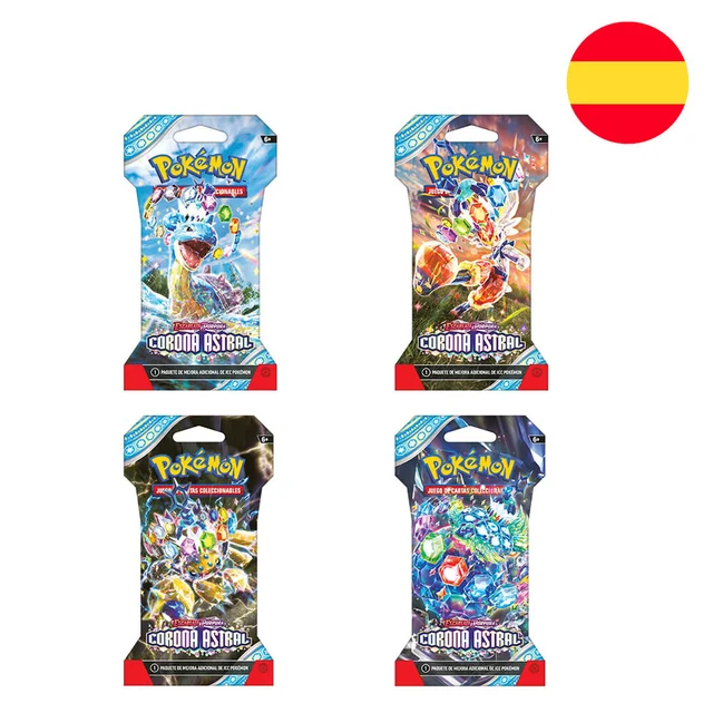 Sobre Funda de Carton Corona Astral Pokemon TCG